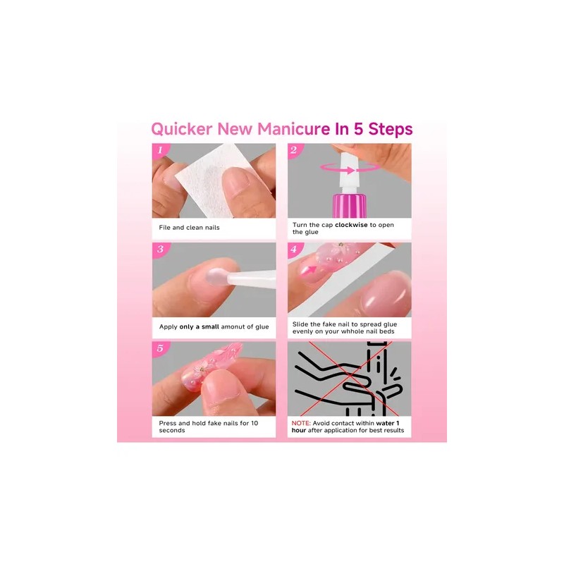 Sólido Pegamento De Gel Para Uñas 10g Gel De Extensión