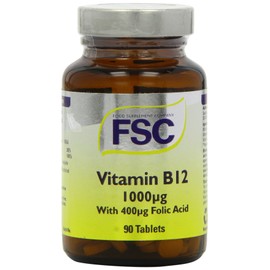 FSC 1000ug Vitamin B12 - Pack of 90 Tablets