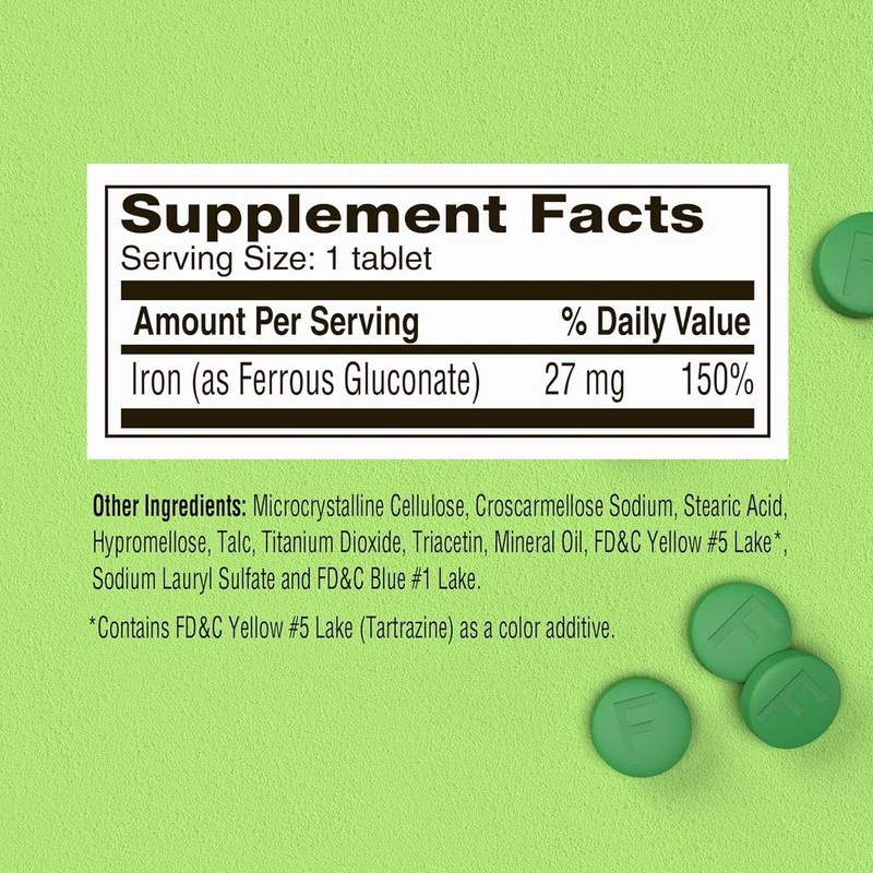 Fergon High Potency Iron Highly Soluble & Easily Digested, 27