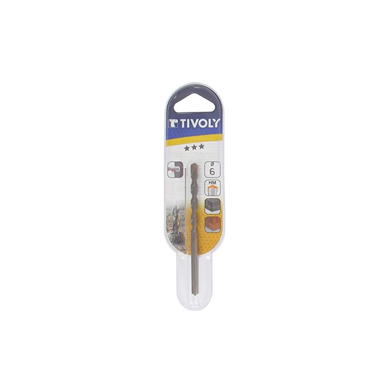 Tivoly Pro Concrete Drill Bit, Clear, 10900221400