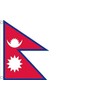 Nepal Flag 5ft x 3ft
