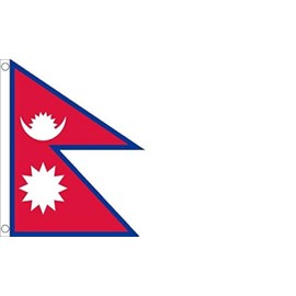 Nepal Flag 5ft x 3ft