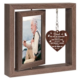 Heymagoo Sympathy Gift for Loss of Dad - Memorial Picture Frame for Loss of Father - In Memory of Loved One, Remembrance and Condolence Bereavement Gifts