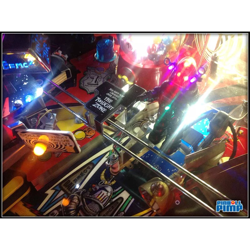 Bally Pinball Twilight Zone Pinball - STARFIELD Ball Diverter DECAL