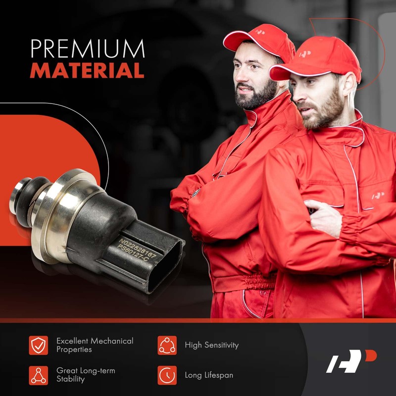 A-Premium Fuel Rail Pressure Sensor [3 Pins] Compatible with Mitsubishi