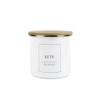 Minimalist Range Medium 11cm Keys Storage Canister - White Metal