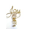 Mini Joy Wire Word Tree Topper For Small Trees