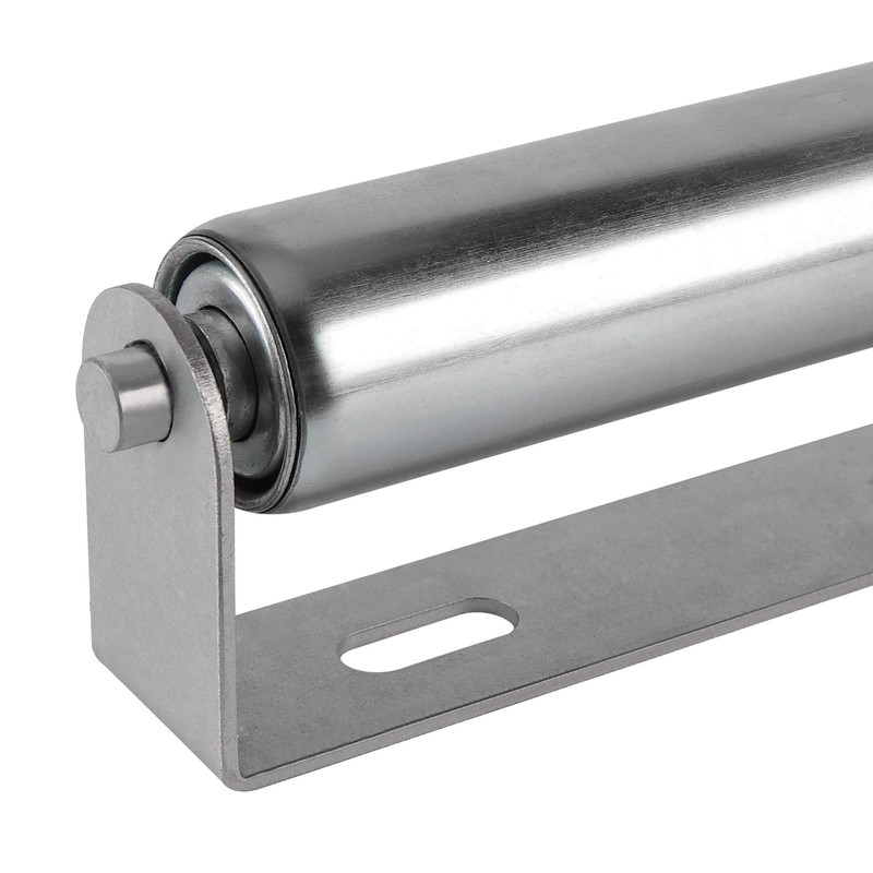 HOZEON Conveyor Rollers, 2 Pack 10 Inches Long Galvanized Steel