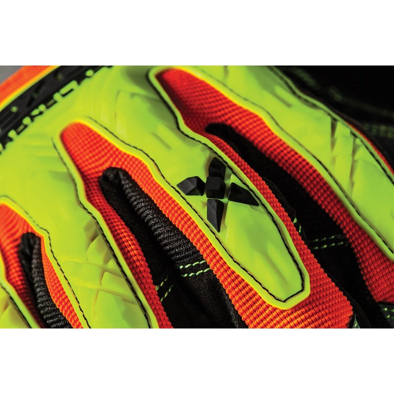 Ironclad EXO High-Visibility Impact Gloves, Small, Orange/Yellow