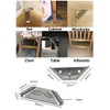 Stainless Steel Corner Brace Angle Bracket Shelf Support Corner Joint