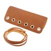 Motorcycle Hand Grip Cover Fiber Simulated Leather Anti Slip Retro
