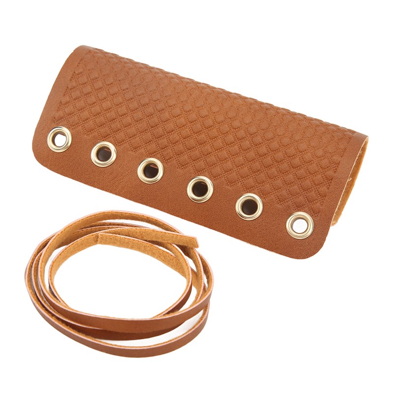 Motorcycle Hand Grip Cover Fiber Simulated Leather Anti Slip Retro