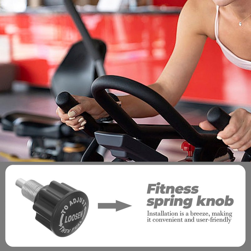 BESPORTBLE 3pcs Exercise Bike Replacement Knob Pull Pin for Adjustments
