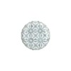 Tognana Teal Dessert Plate, 20 cm, Made in Italy, Light