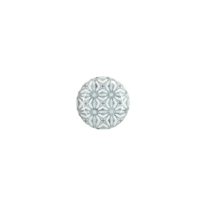 Tognana Teal Dessert Plate, 20 cm, Made in Italy, Light