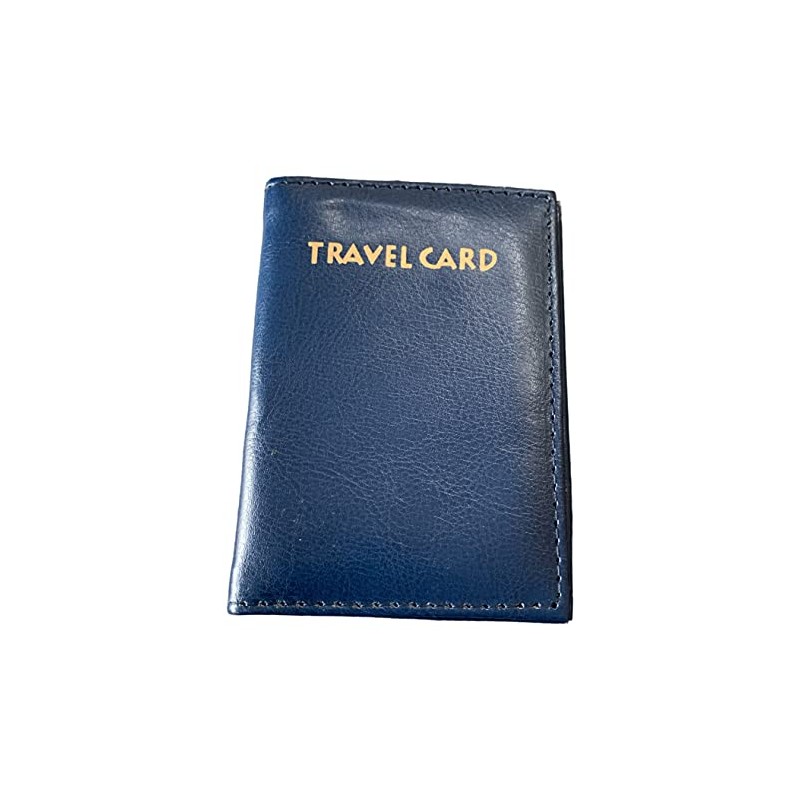 Lorenz Leather Effect Grained PU Travel Id Pass Card Holder