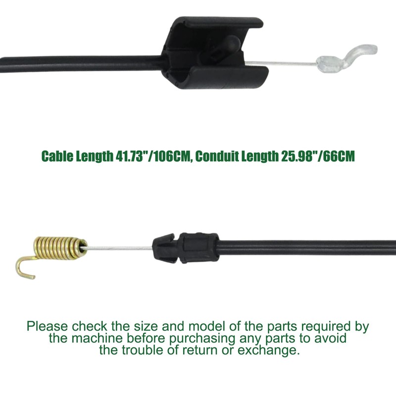 SizendHK 746-04237 946-04237 Snowblower Clutch Cable Compatible with MTD Craftsman