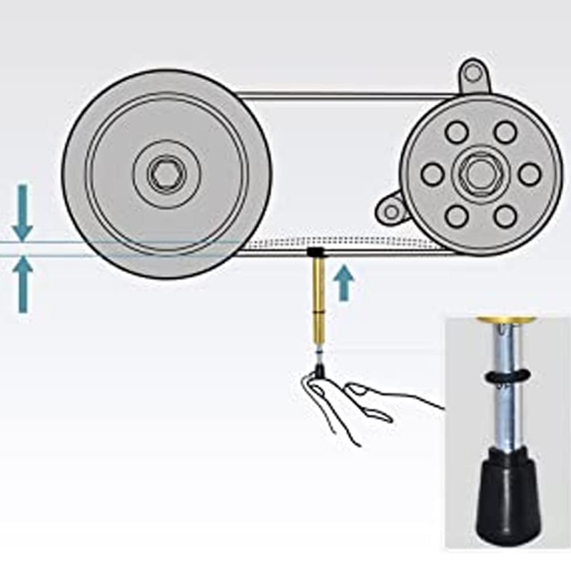 Belt Tensioner Belt Tension Checking Tool Motorcycle Chain Tension Gauge