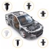 Nartoup 100Pcs Bumper Clips Retainer Auto Car Rivets Fastener Fender
