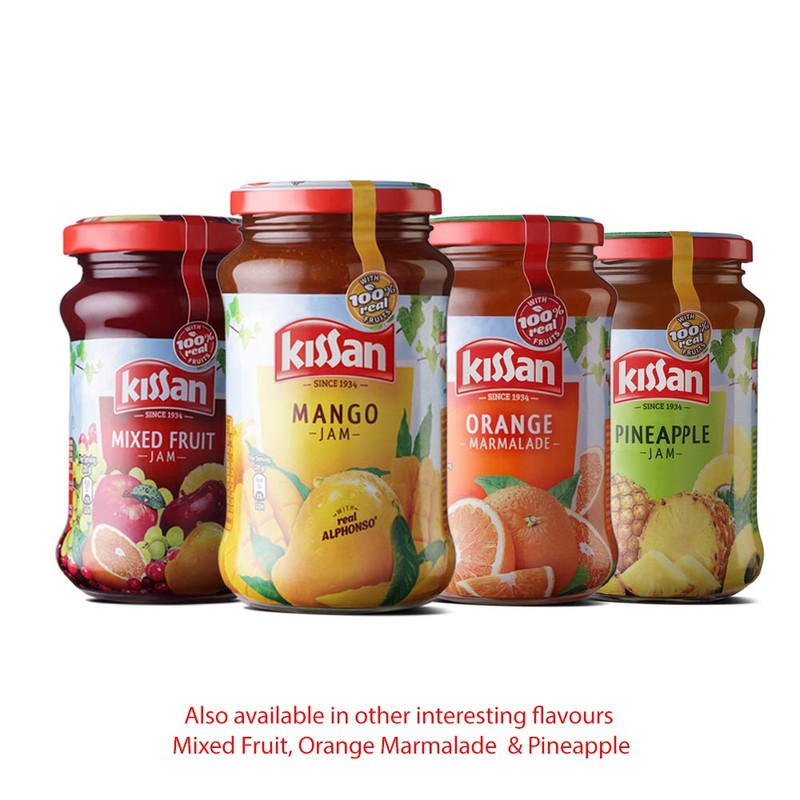 Kissan Mango Jam, 490g Jar
