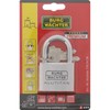 Burg Wächter 770 Aluminium Titanium Padlock, 50 mm, 1 Piece 105021885
