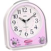 Seiko Clock Alarm Clock Analog 31-tune Melody Alarm Pyxis Pink
