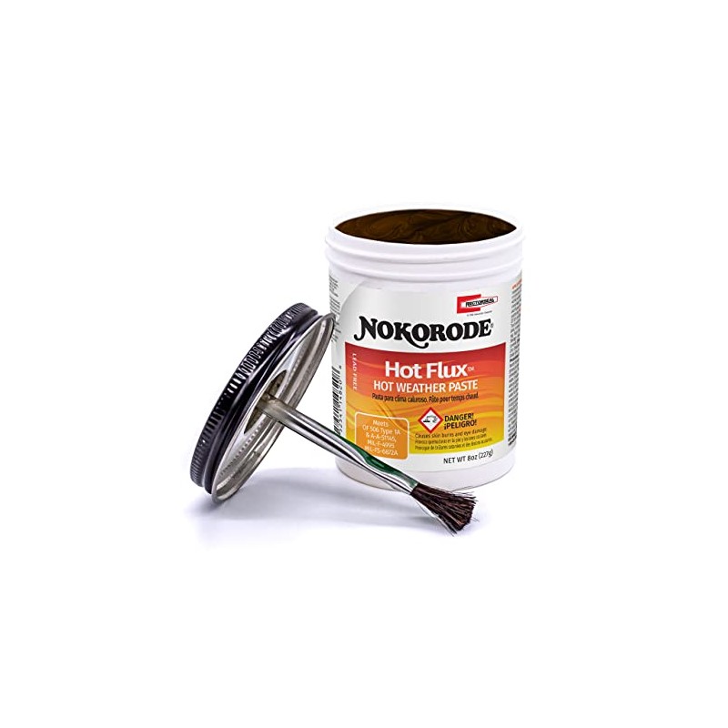 Rectorseal 14820 8-Ounce Nokorode Hot Weather Paste Flux-Tool, 24-Piece
