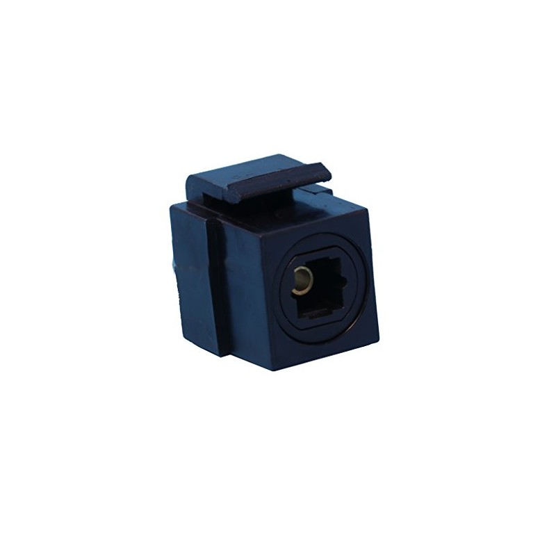 RiteAV Toslink Keystone Jack Coupler Female to Female - Black