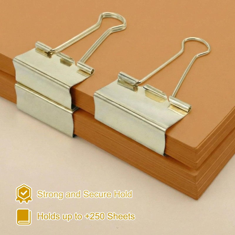 Frienda 12 Pack 2 Inch Extra Large Binder Clips, Big