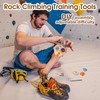 AUOQZ Handcrafted Boulder Blocks for Climbers 3D Rock Climbing Ball
