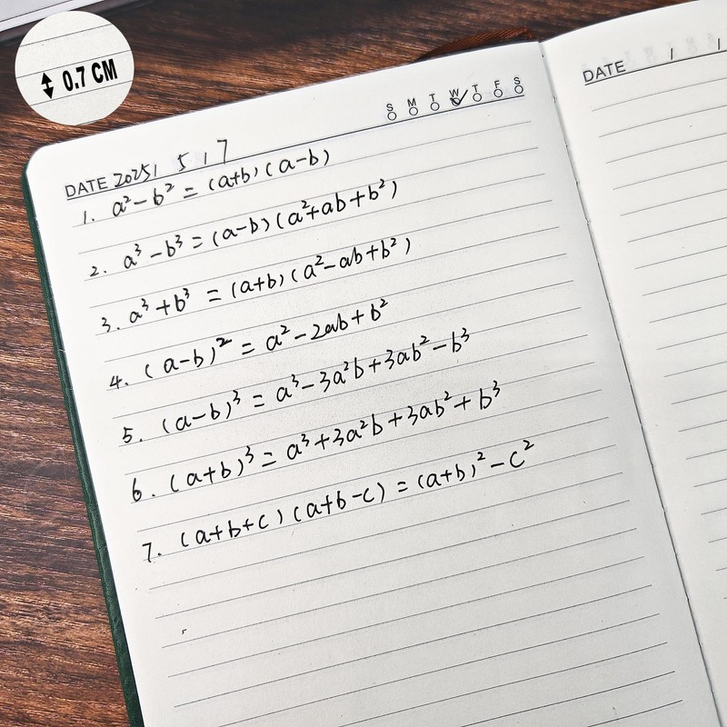 A5 Lined Notebook, Journal Lined Hardcover with 100gsm Premium Thick