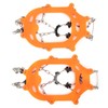 1 Pair 8 Teeth Crampons AntiSlip Traction Ice Cleats Snow