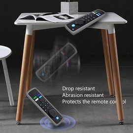 Protective Cover for Fire TV Stick Remote, Friendly Silicone Material, DropProof, DustProof, Washable, Compatible with Most Models of Fire Stick 4k Voice Remote Case, Fire TV Remote Skin (Gray)