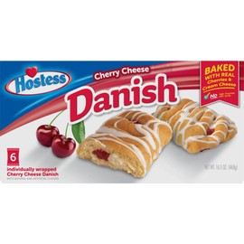 Hostess Bakery, Danish Cherry Cheese Bear Claw, 16.5 Oz