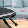 Duwee 14"x25" Table Top Ironing Board with Thicken Felt Padding,