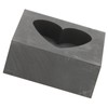 Graphite Casting Mold Professional Heart Shaped Ingot Casting Refining Mould