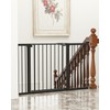 keny 29.7"-51.5" Extra Wide Baby Gate for Stairs, Easy Walk