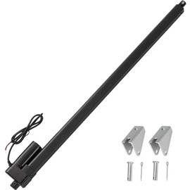JQDML 38 Inch Stroke Linear Actuator 12V Heavy Duty 440lbs/2000N IP65 Waterproof Electric Actuator Speed 0.31"/sec with Mounting Brackets
