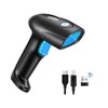 1D Handheld Barcode Scanner – Wireless Range Up to 328ft,