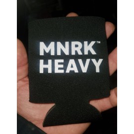 Heavy Metal Metalcore Beer Koozie Death Grind Mathcore MNRK Black