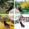 Lawn Mower Cover, Black, 191 x 50 x 100 cm,