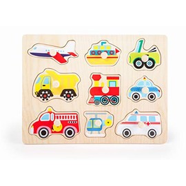 Wood puzzle "Vehicles"