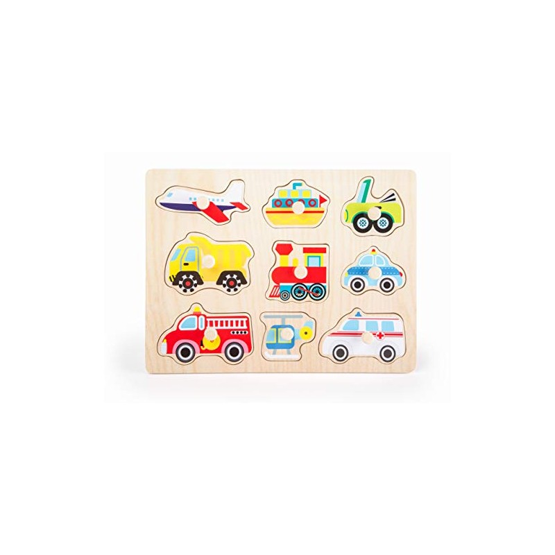 Wood puzzle "Vehicles"