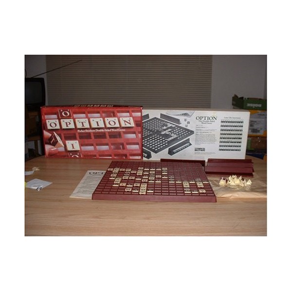 Option: The Double-sided Word Game by Parker Brothers