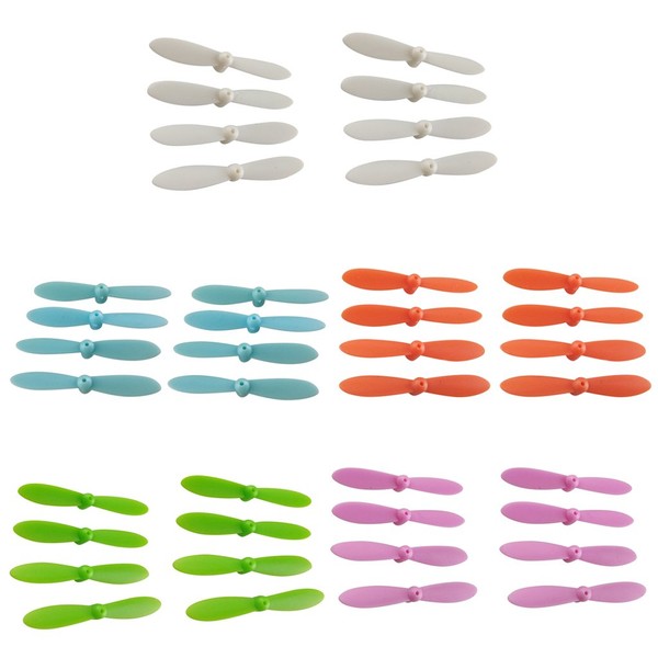 MagiDeal 40pcs Propeller Set Airscrew Replacement for Mini Quadcopter Helicopter RC Accessories Multicolor 5 Color
