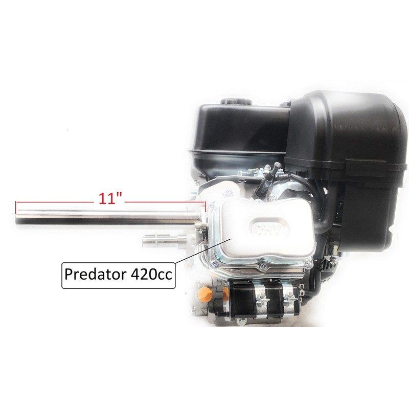 Header Exhaust Pipe for Go Kart Predator 301cc & 420cc,