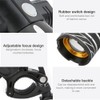 Mountain Bike Light Bicycle USB Rechargeable Headlight Rainproof Night Riding