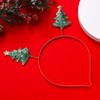 NVENF Diademas de Navidad para mujer (árbol de Navidad verde)