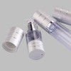 2PCS 30ml/1oz Empty Clear Plastic Airless Pump Bottles Lotion Dispenser