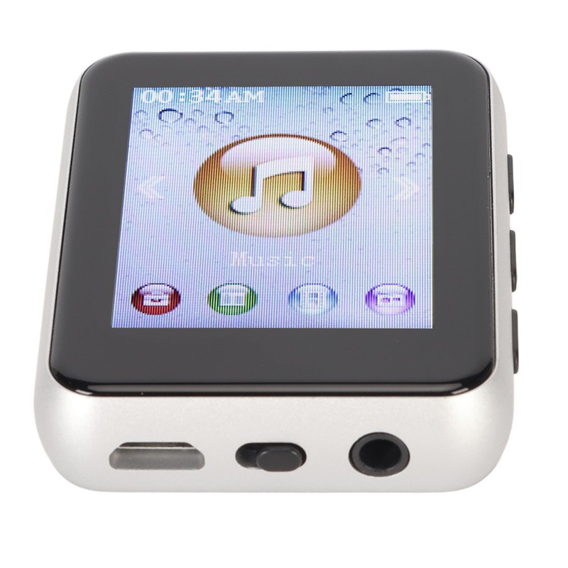 MP3 Bluetooth Player HiFi Lossless 1.8 Inch Touch Screen Support